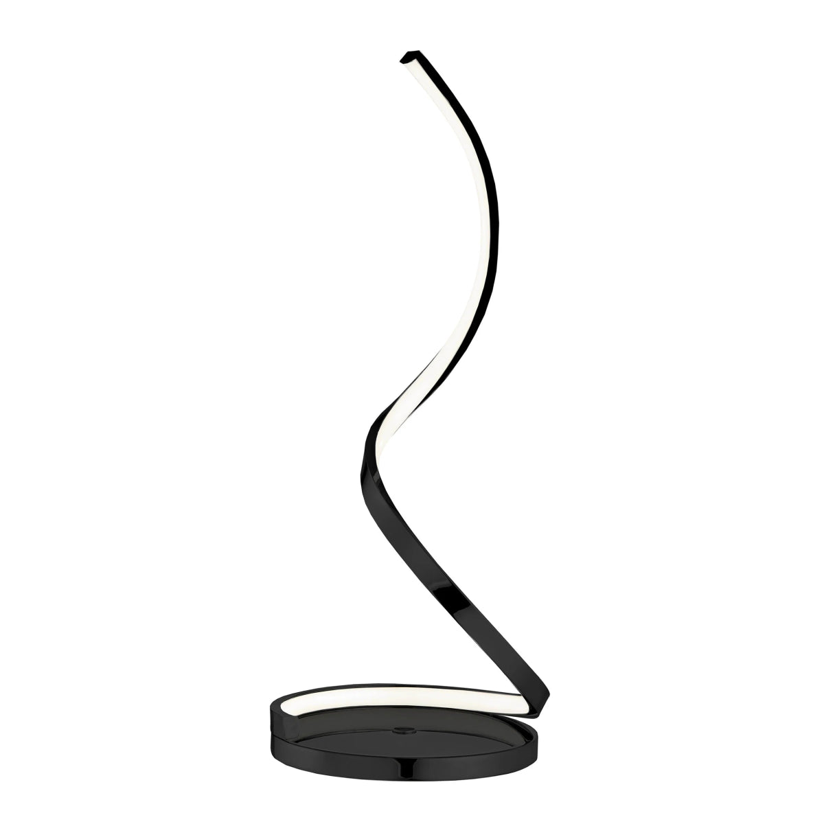 Modern minimalist black table lamp for your bedroom or living room.