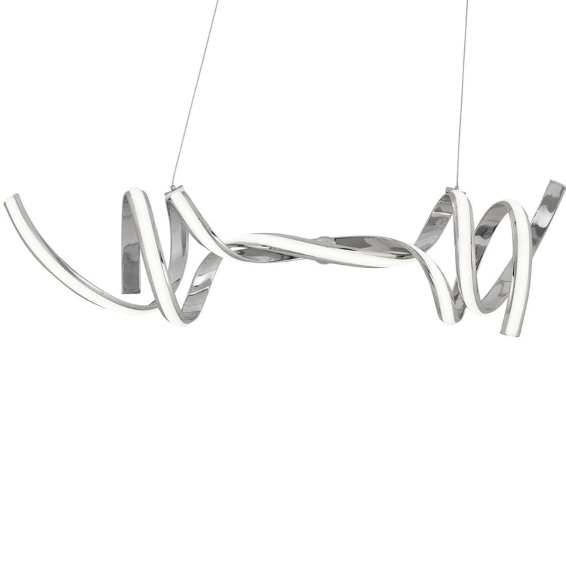 Munich LED Horizontal Chandelier / Chrome / Modern Chandeliers