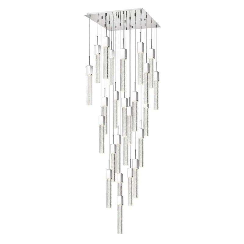 Sparkling Night 25 Light XL Chandelier for High Ceilings