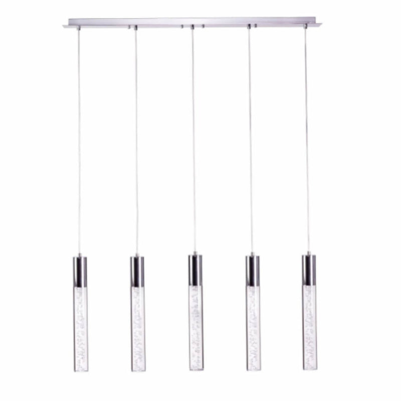 Sparkling Night 5 Light Cylinder Chandelier